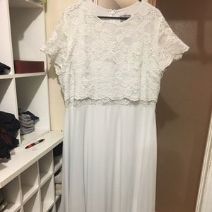 ASOS wedding gown